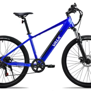 Home valk vortex 3 electric bike, medium frame mountain ebike, blue